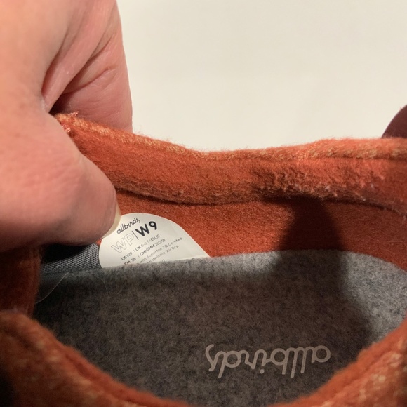 Allbirds Sz 9 Women’s Wool Pipers Shoes - Picture 7 of 7